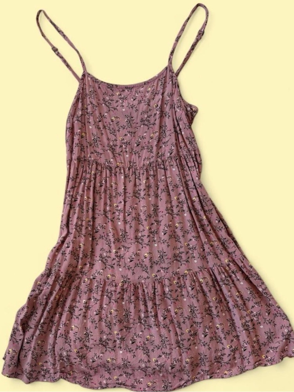 Floral Mini Dress in Pink Like New